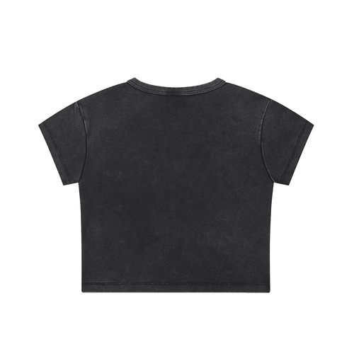 Snow Washed Crop Top